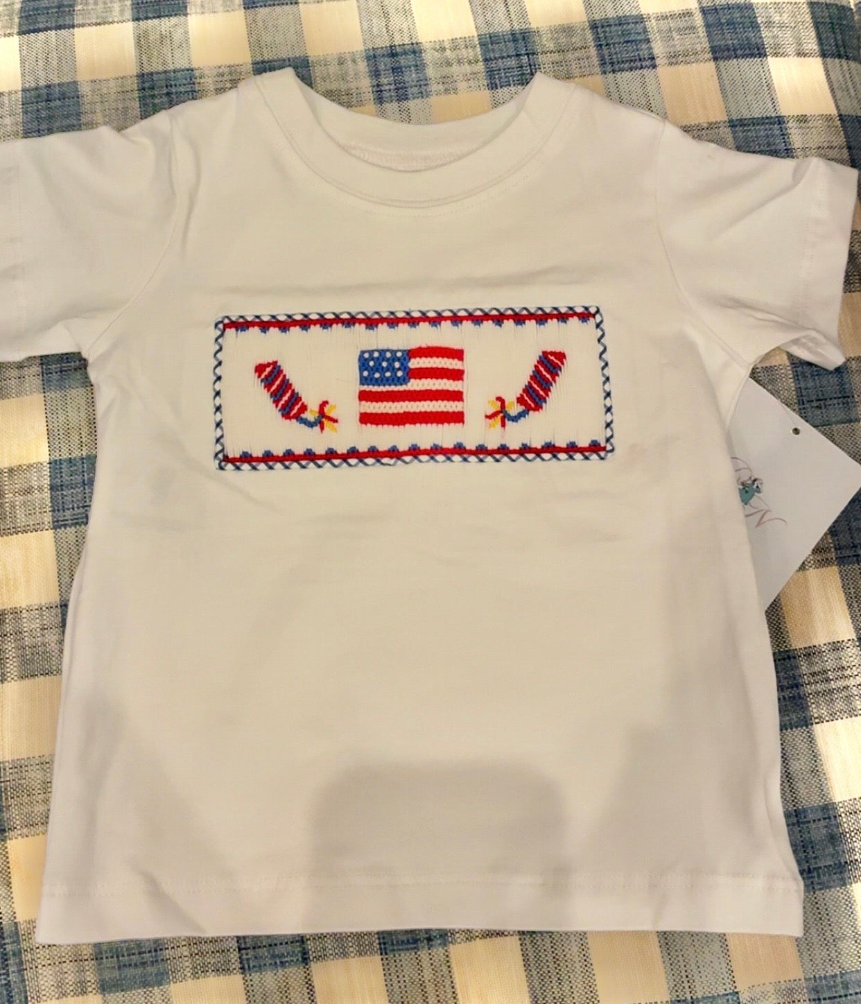 Remember Nguyen Houston Shirt - Red, White & Blue