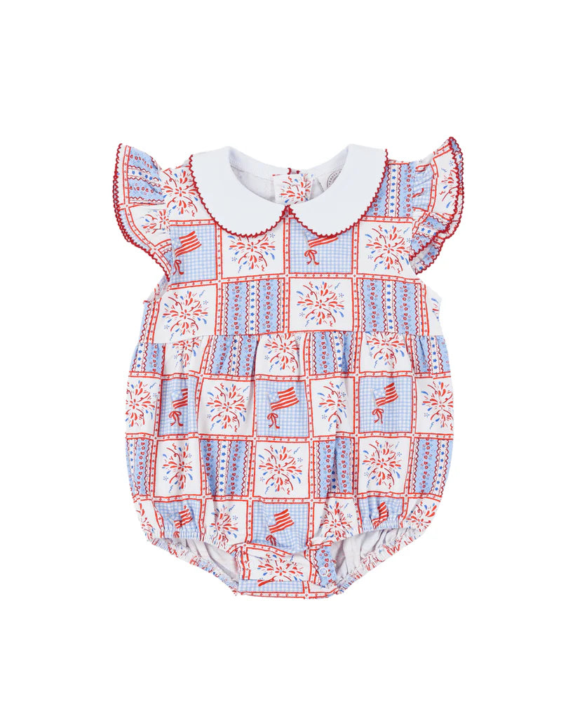 Cypress Row Patriotic Patchwork Penelope Prep Bubble