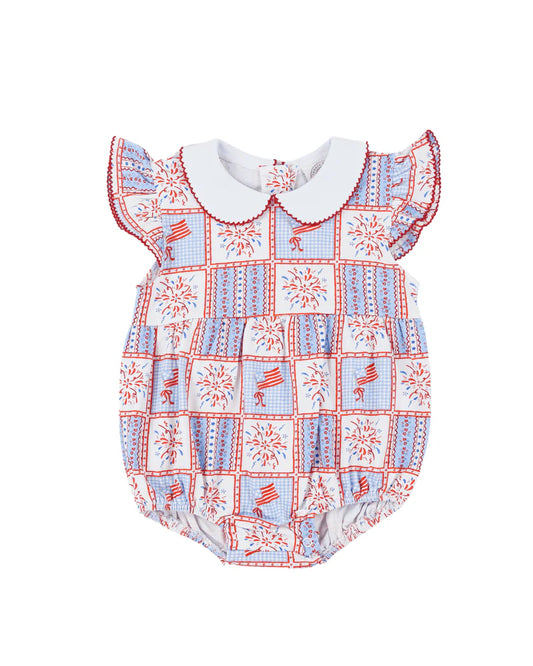 Cypress Row Patriotic Patchwork Penelope Prep Bubble