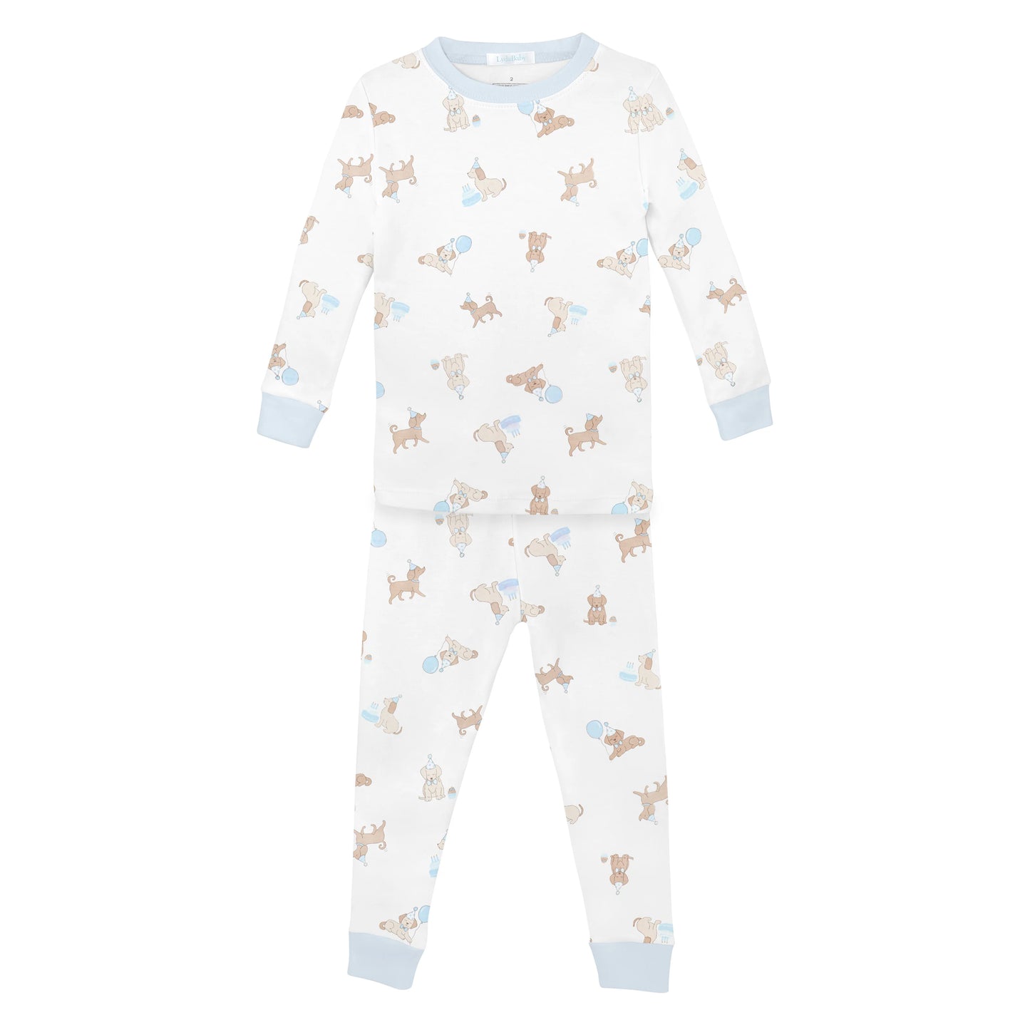 Lyda Baby Boys Birthday Pup 2 piece PJ set