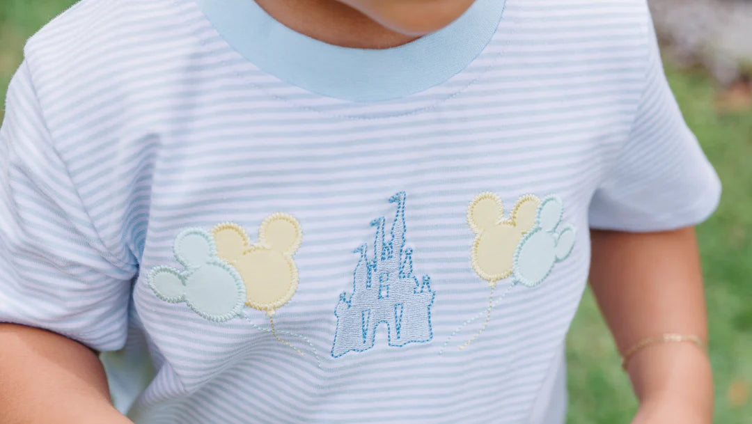 Trotter Street Kids Blue Magical Short Set