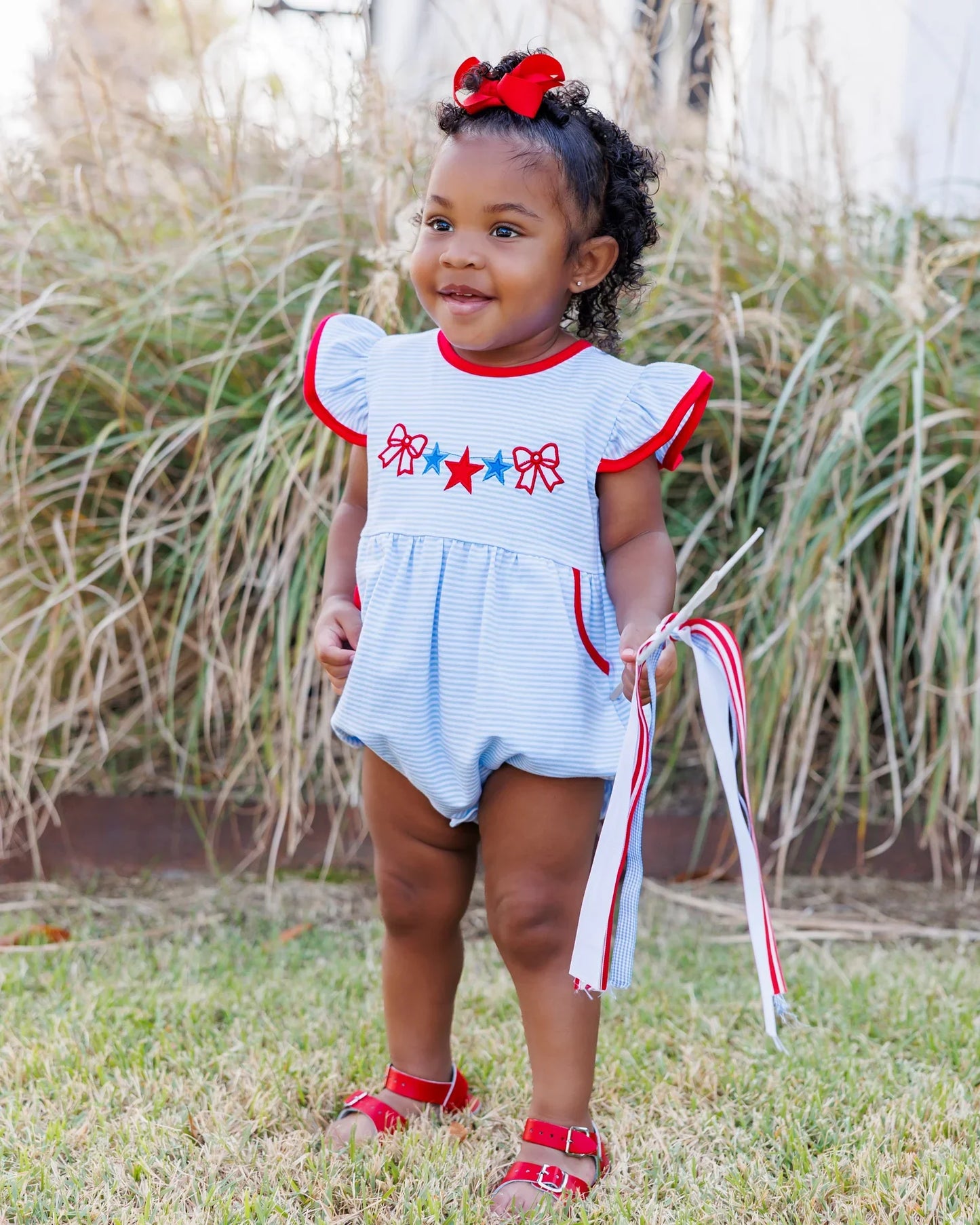 Jellybean Stars, Stripes, and Bows Bubble