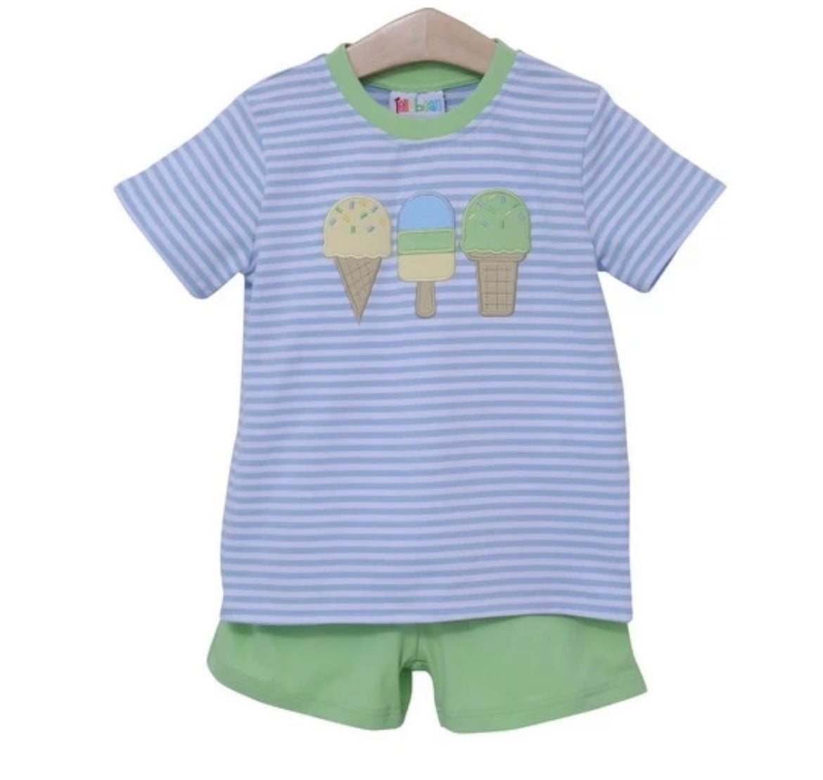 Jellybean Boys Ice Cream Short Set