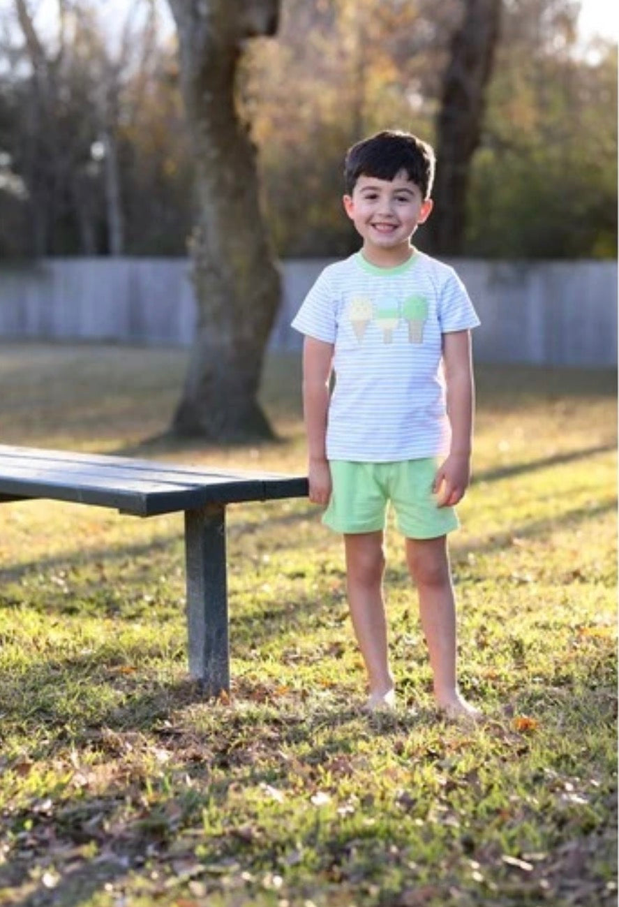 Jellybean Boys Ice Cream Short Set