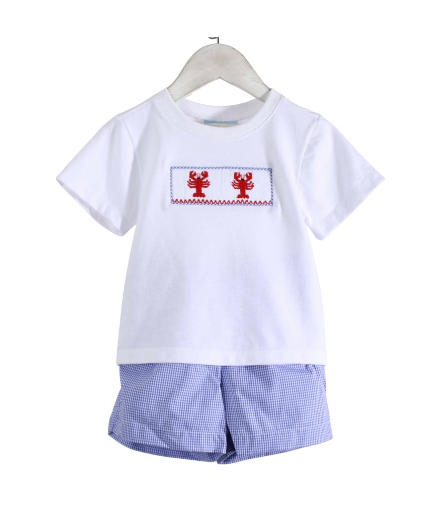 Charming Little One Happy Lobster Boy Short Set