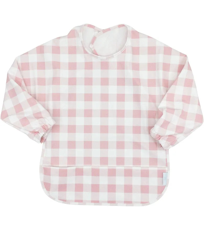 Hampton James Signature Catch All Bib-Pink Gingham