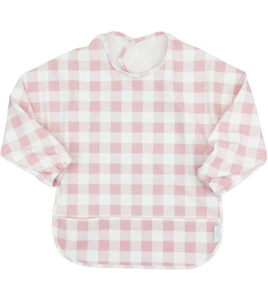 Hampton James Signature Catch All Bib-Pink Gingham