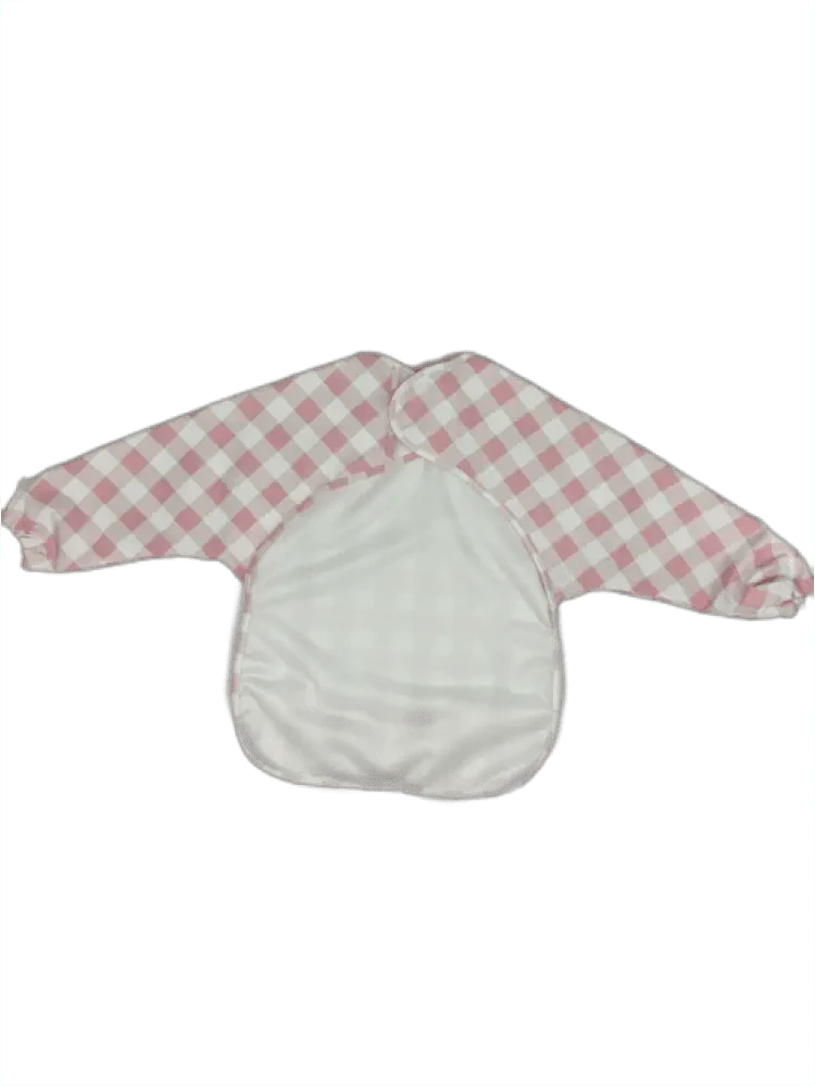 Hampton James Signature Catch All Bib-Pink Gingham