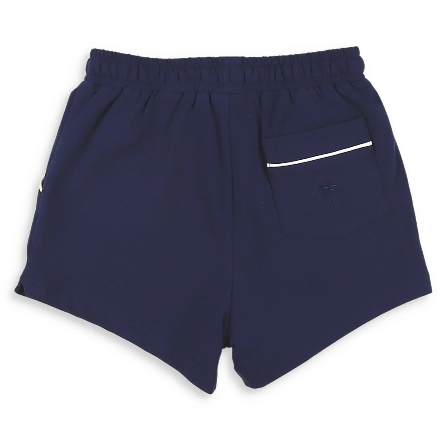 Shrimp & Grits Kids-Navy Knit Shrimp Shorts