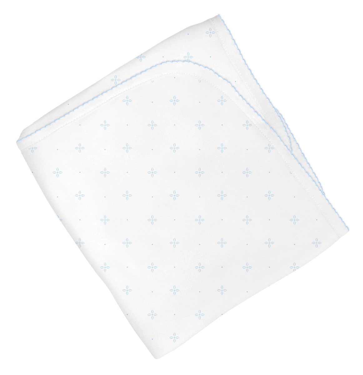 Lyda Baby Classy Light Blue Baby Blanket