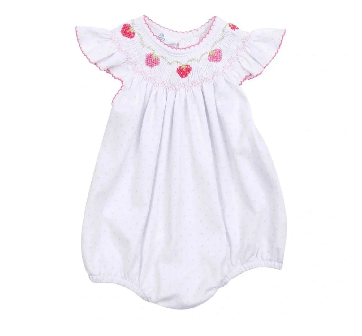 Magnolia Baby Strawberry Patch Mini Dot Bubble