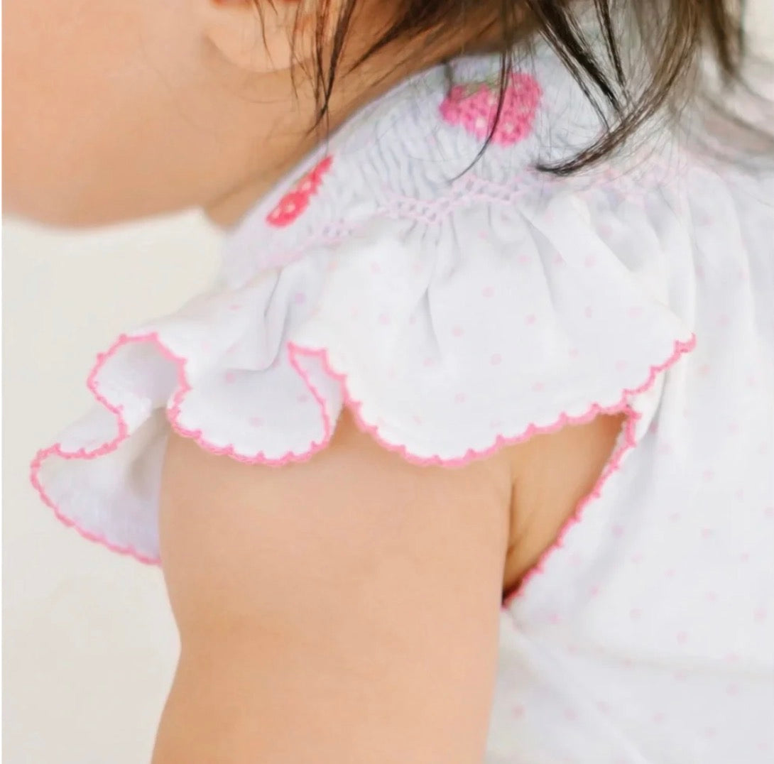 Magnolia Baby Strawberry Patch Mini Dot Bubble