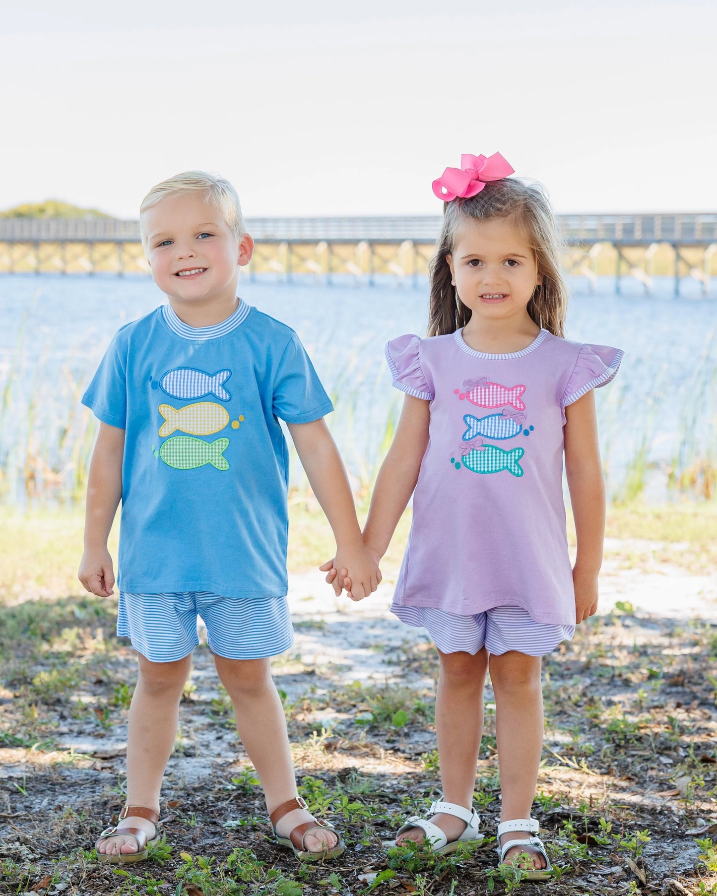 Jellybean One Fish Two Fish Short Set