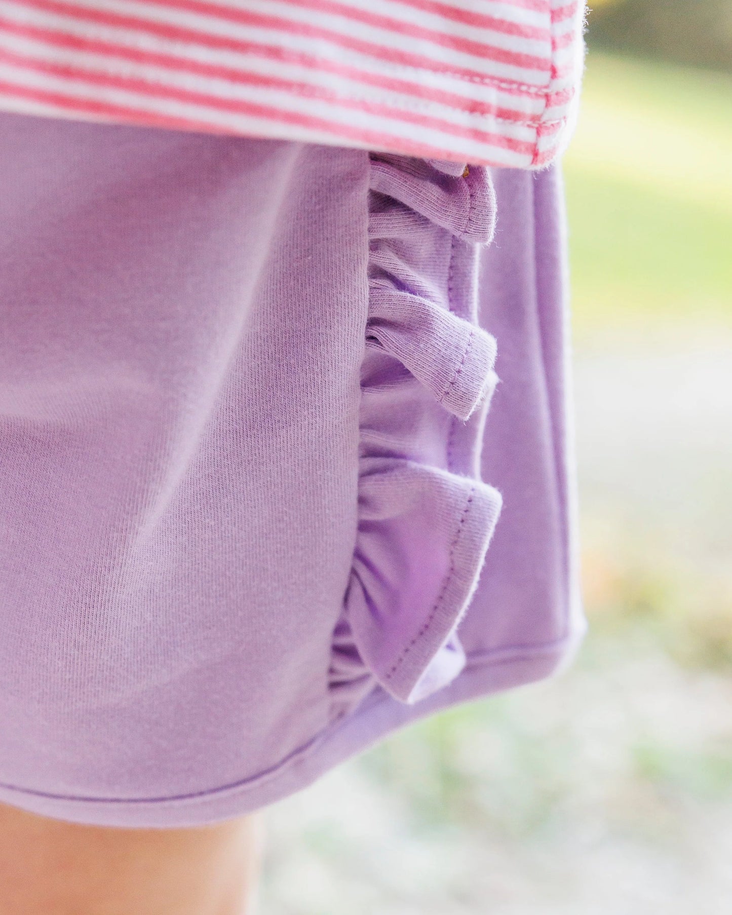 Jellybean Butterfly Kisses Ruffle Short Set