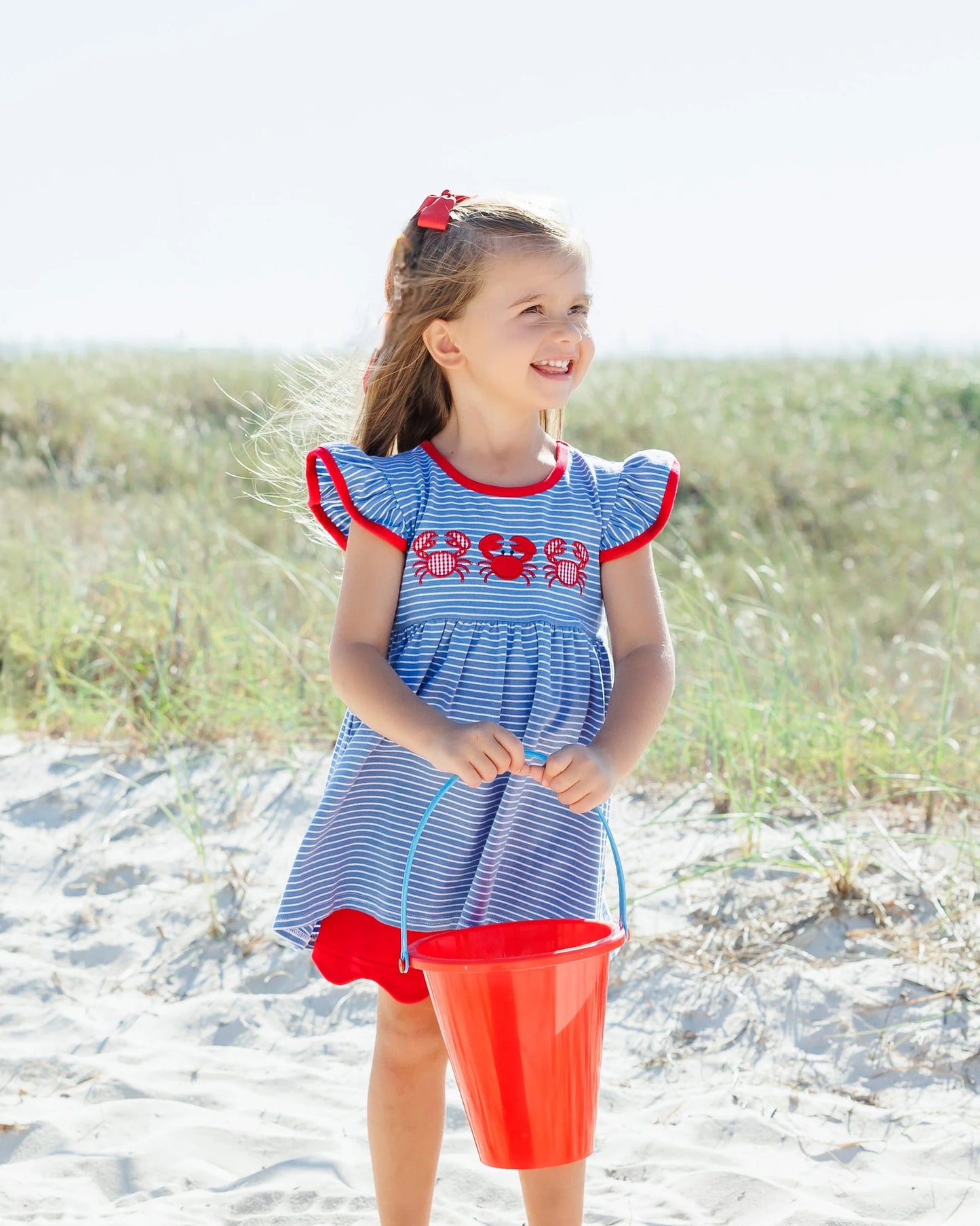Jellybean Coastal Crab Scallop Short Set