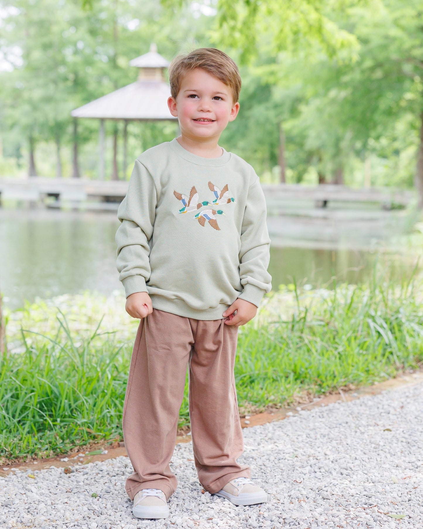 Jellybean by Smock Candy Mallard Trio French Terry Pullover