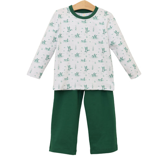 Jellybean by Smock Candy Marsh Mallards Thomas Pants Set
