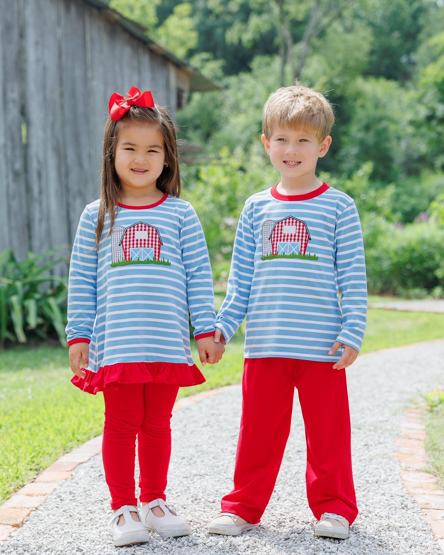 Jellybean by Smock Candy On the Farm Pants Set