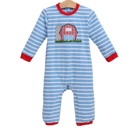Jellybean by Smock Candy On the Farm Romper