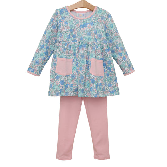 Jellybean by Smock Candy Painted Petals Caroline Pants Set