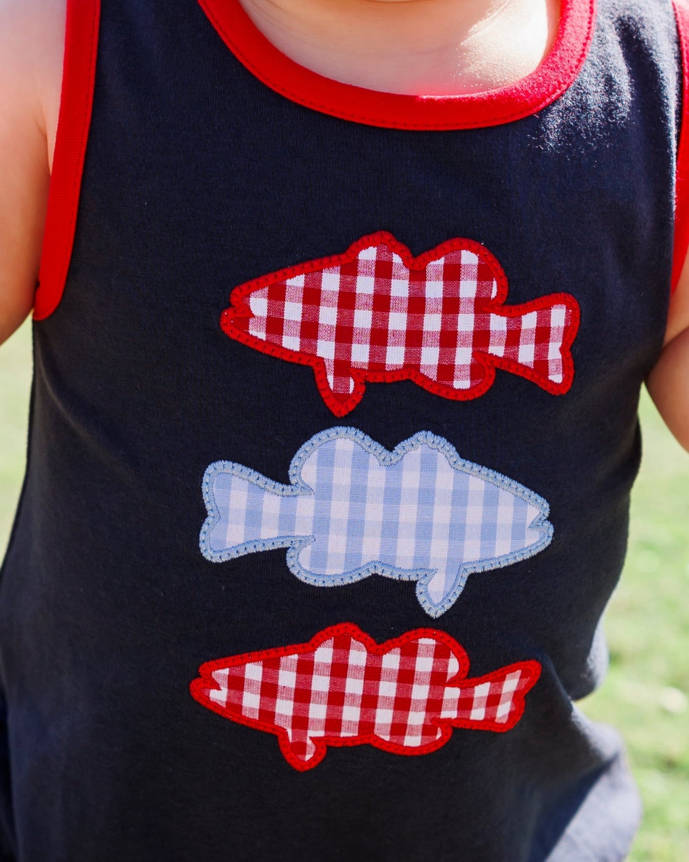 Jellybean by Smock Candy Patriotic Fish Trio Bubble