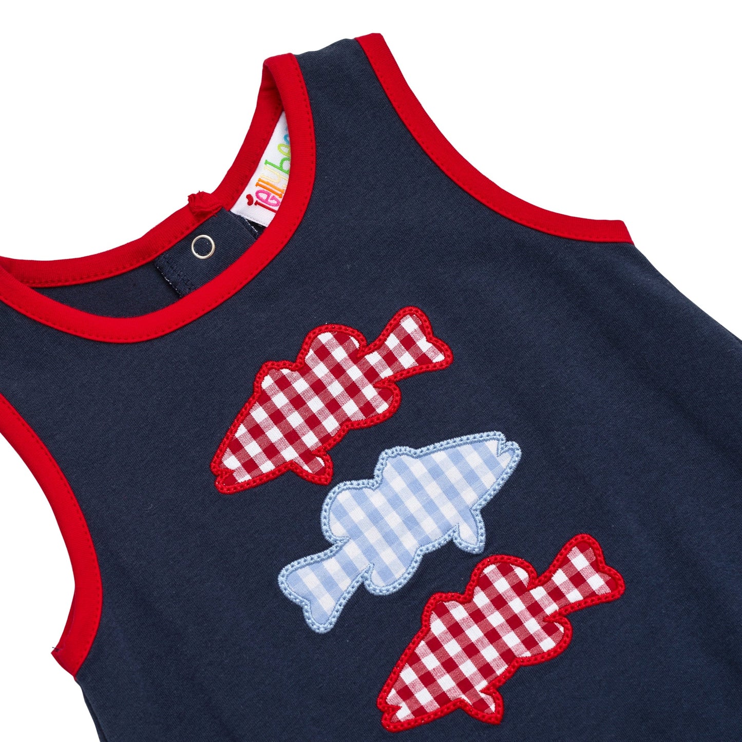 Jellybean by Smock Candy Patriotic Fish Trio Bubble