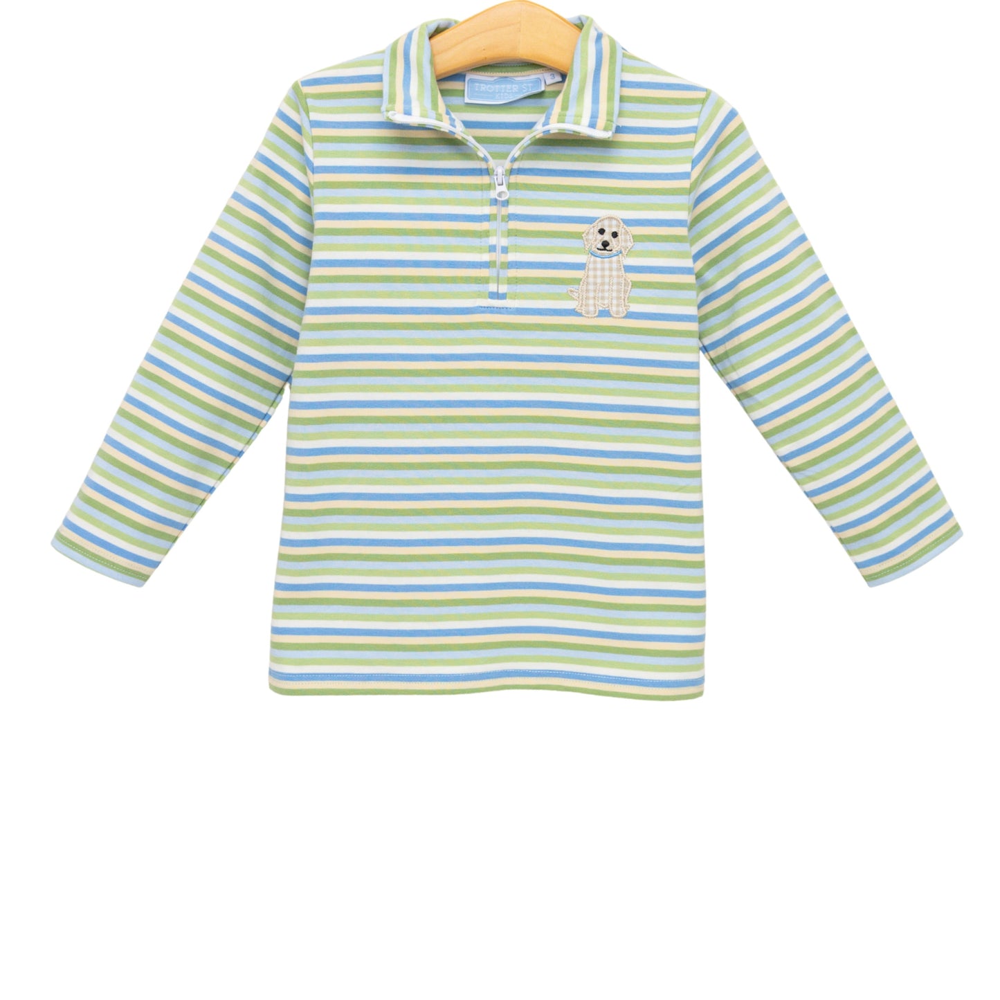 Trotter Street Kids Puppy 1/4 Zip Pullover