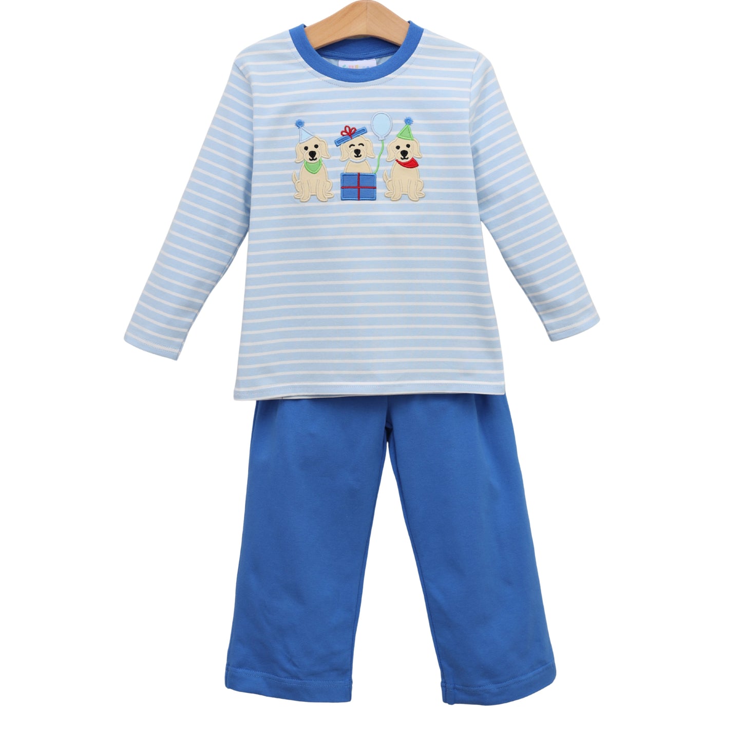 Jellybean by Smock Candy Puppy Party Pants Set