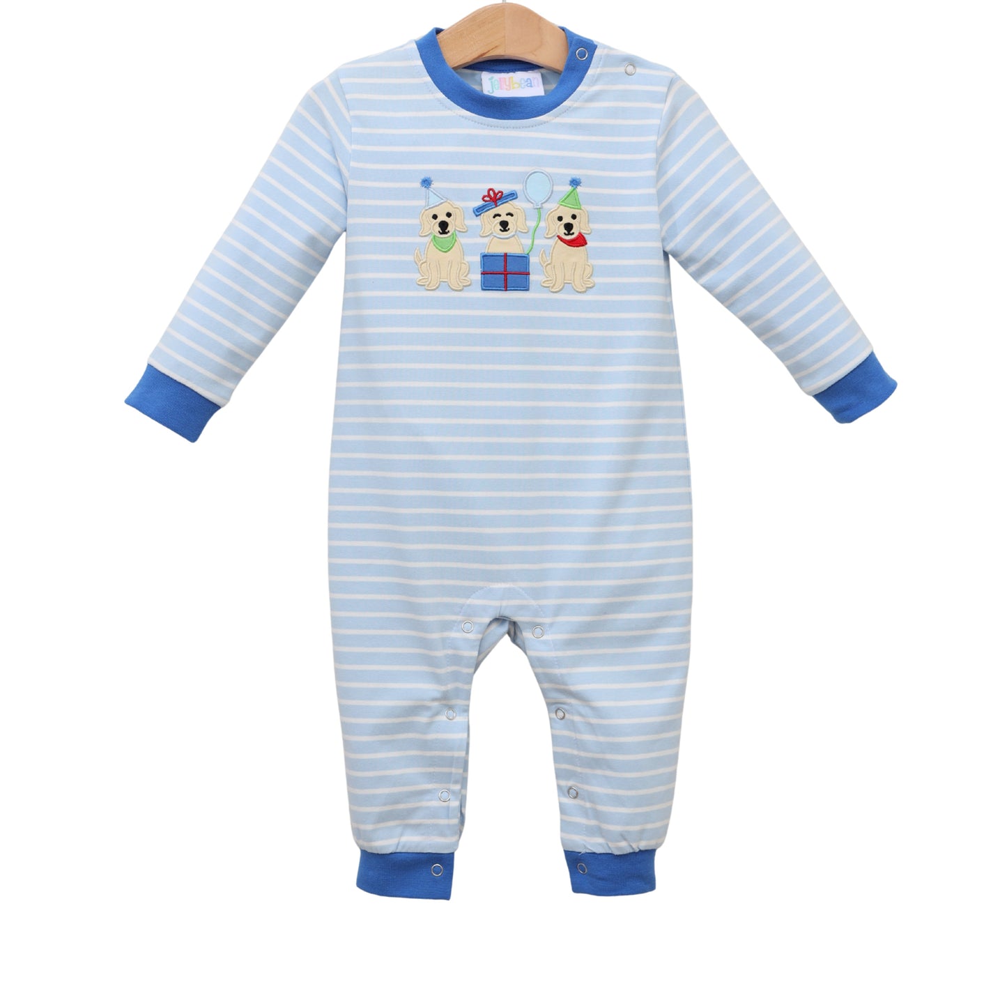 Jellybean by Smock Candy Puppy Party Romper