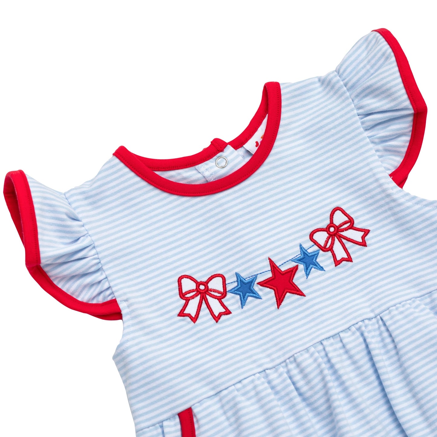 Jellybean by Smock Candy Stars, Stripes, & Bows Dress