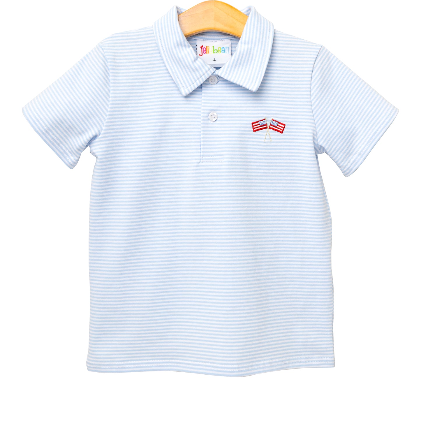 Jellybean by Smock Candy Stars and Stripes Polo