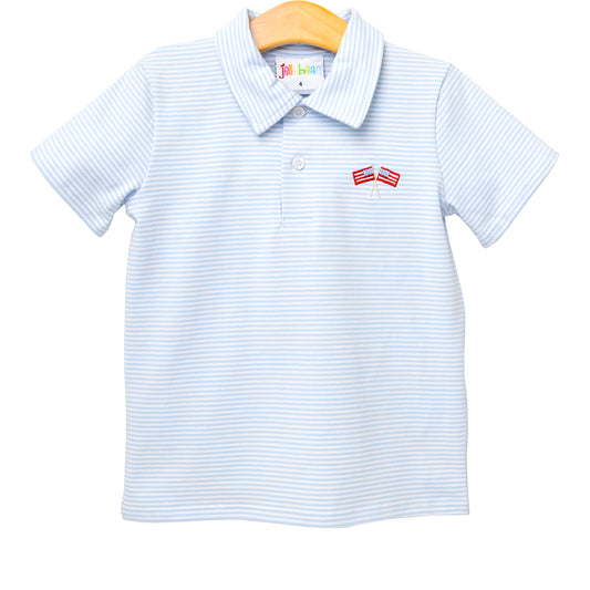 Jellybean by Smock Candy Stars and Stripes Polo