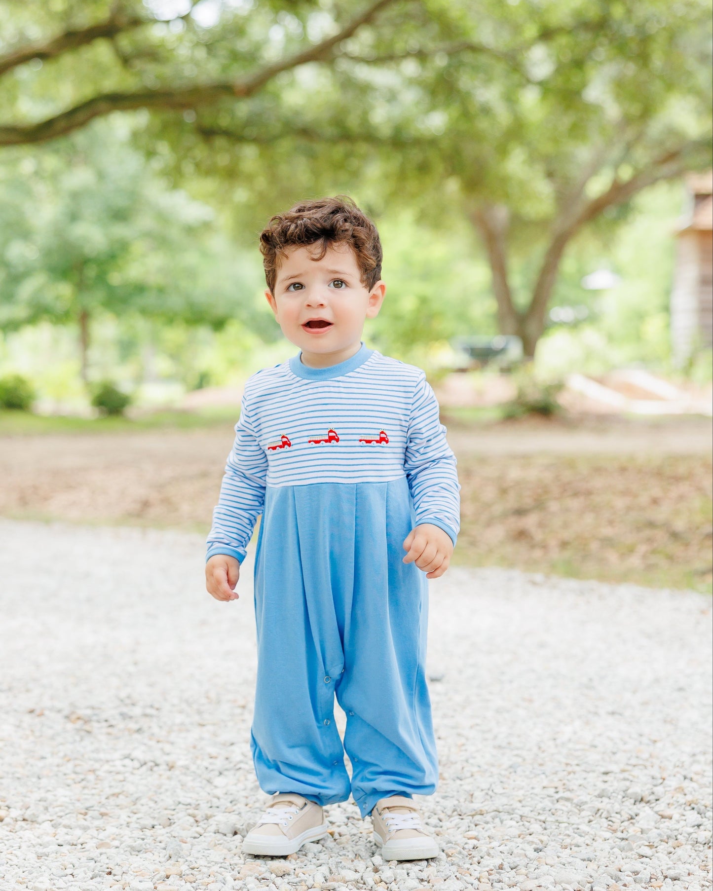 Jellybean by Smock Candy To the Rescue Romper