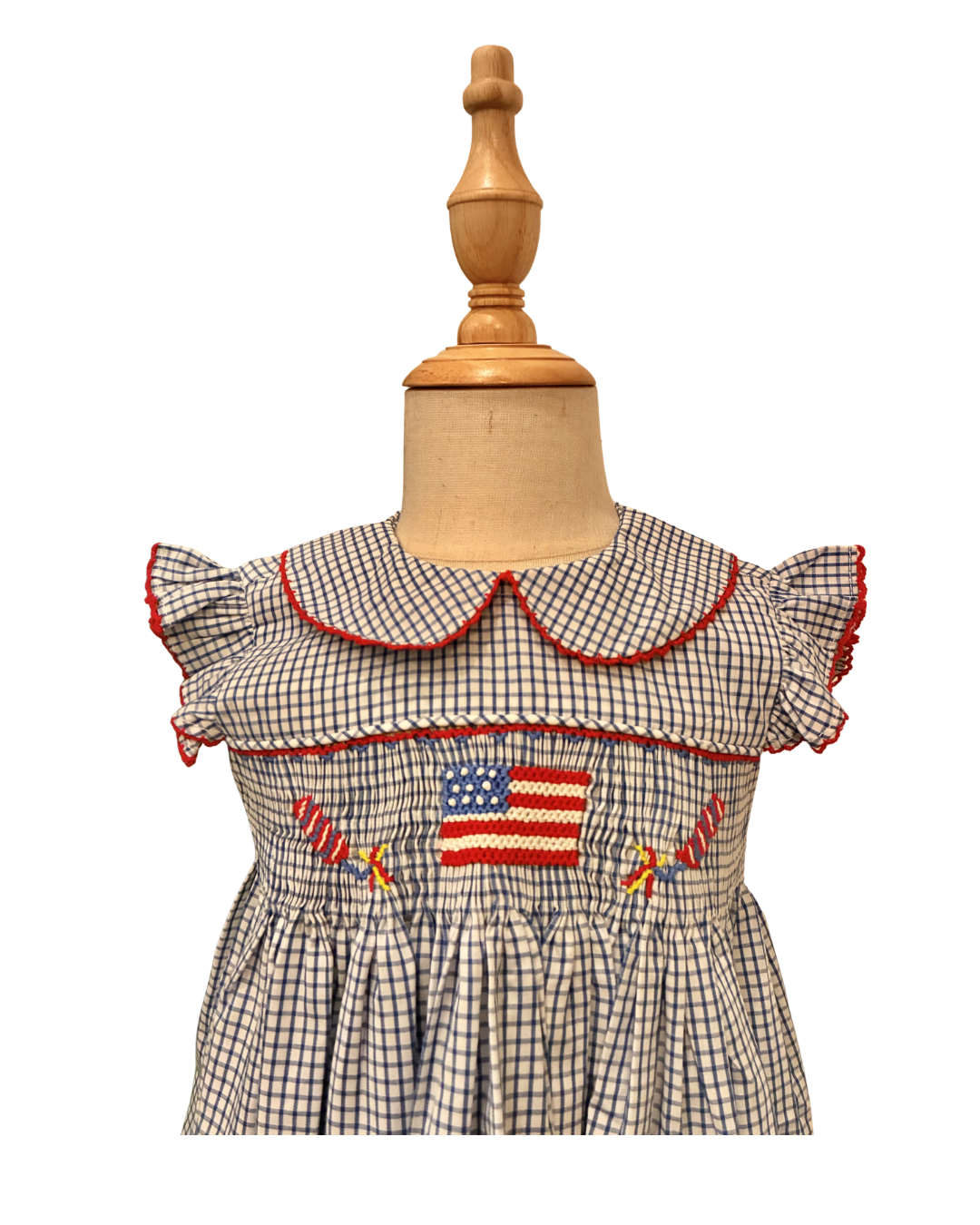 Nguyen Juliette Dress - Red, White & Blue