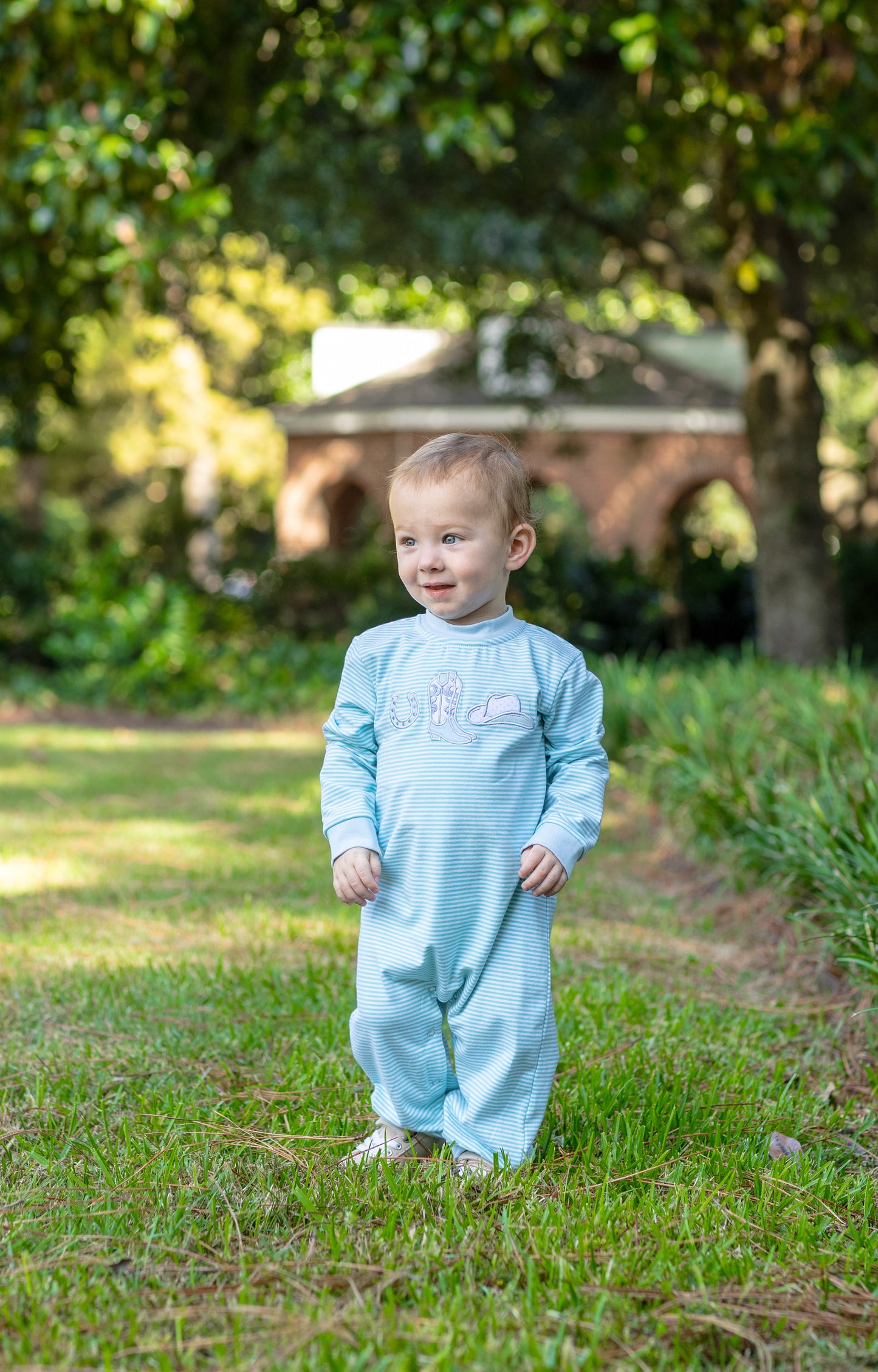 Trotter Street Kids Western Romper