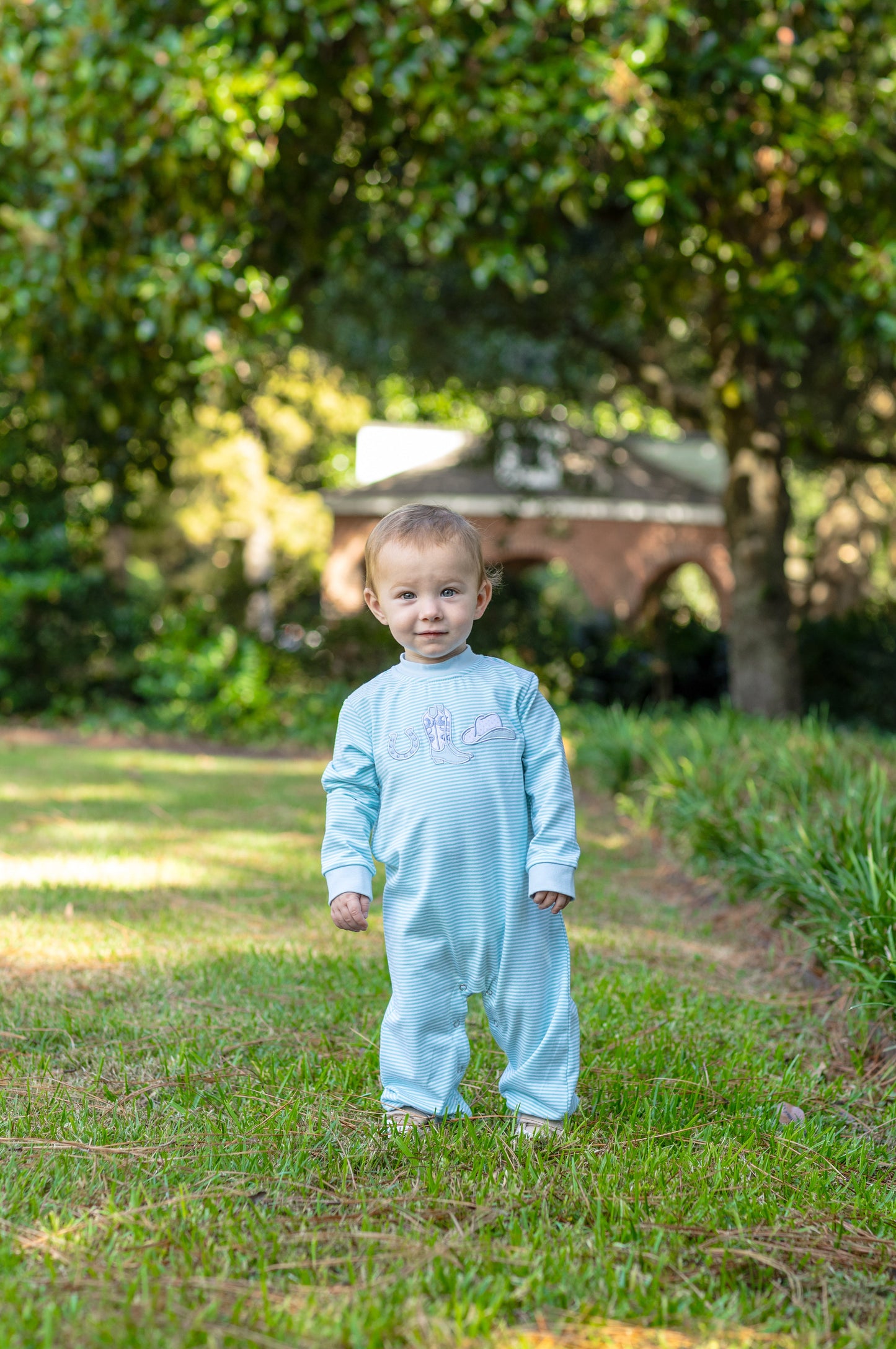 Trotter Street Kids Western Romper
