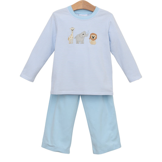 Jellybean by Smock Candy Zoo Crew Pants Set