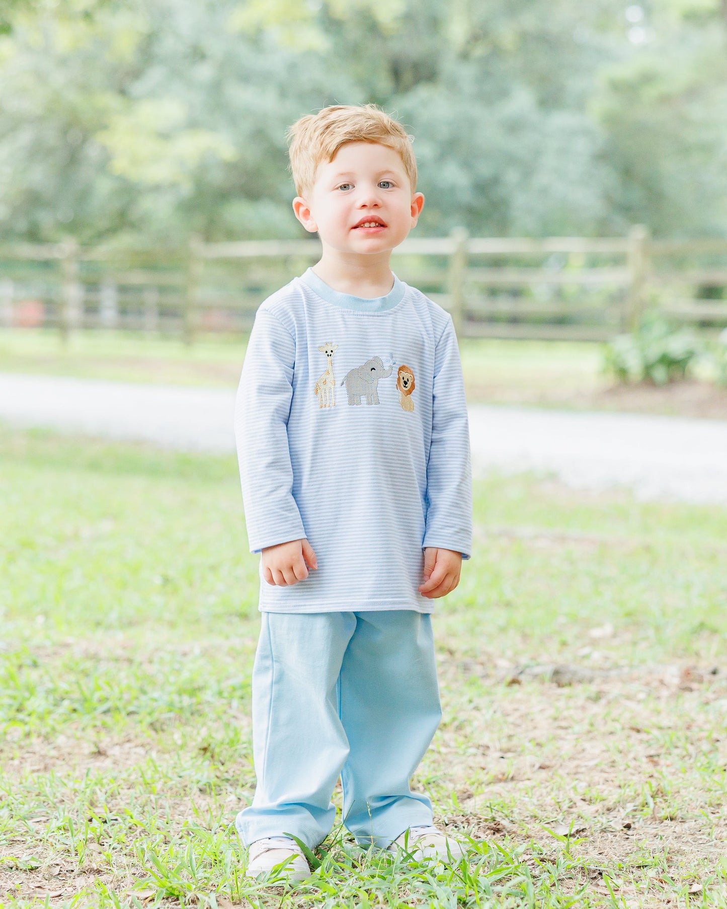 Jellybean by Smock Candy Zoo Crew Pants Set