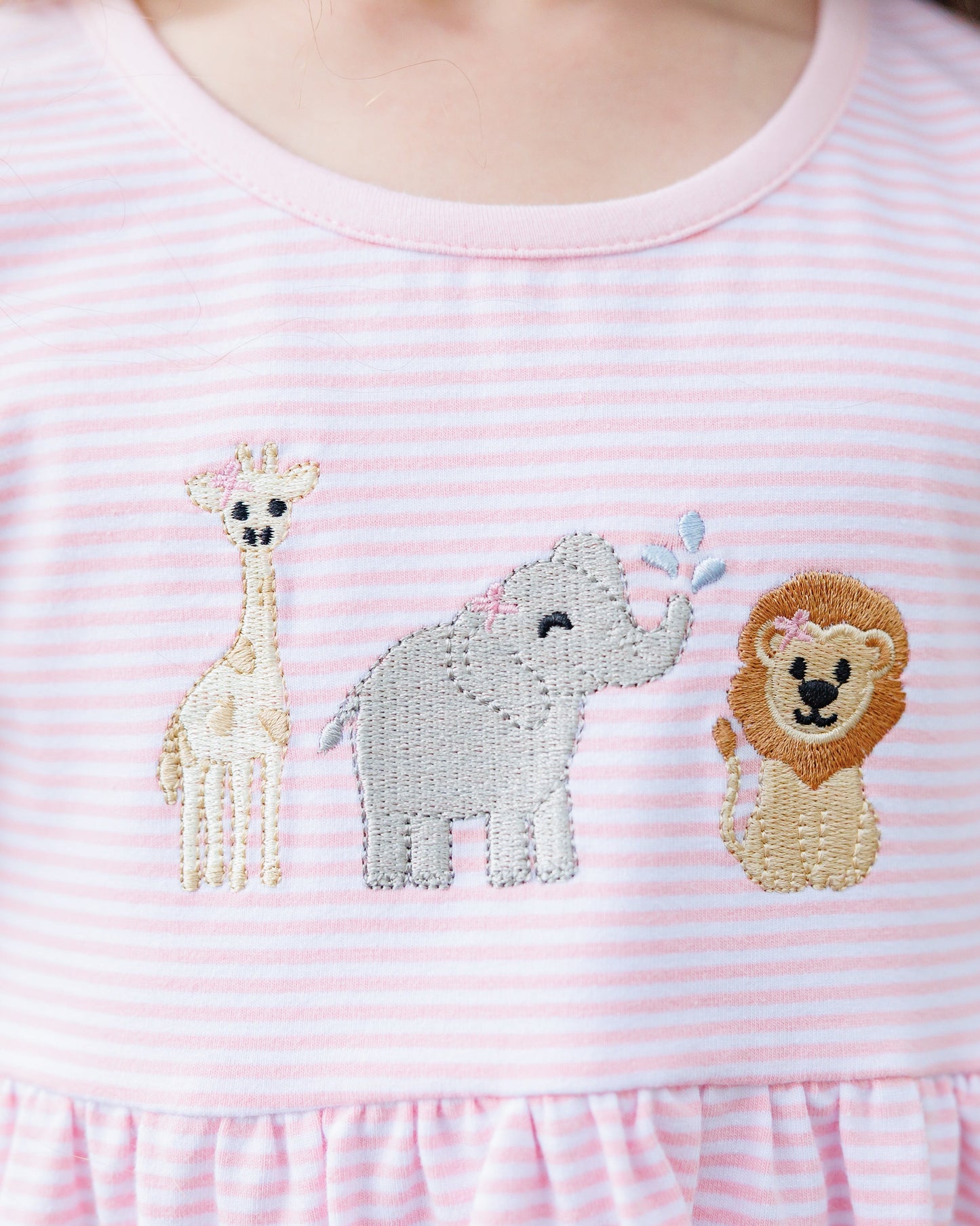 Jellybean by Smock Candy Zoo Crew Ruffle Pants Set