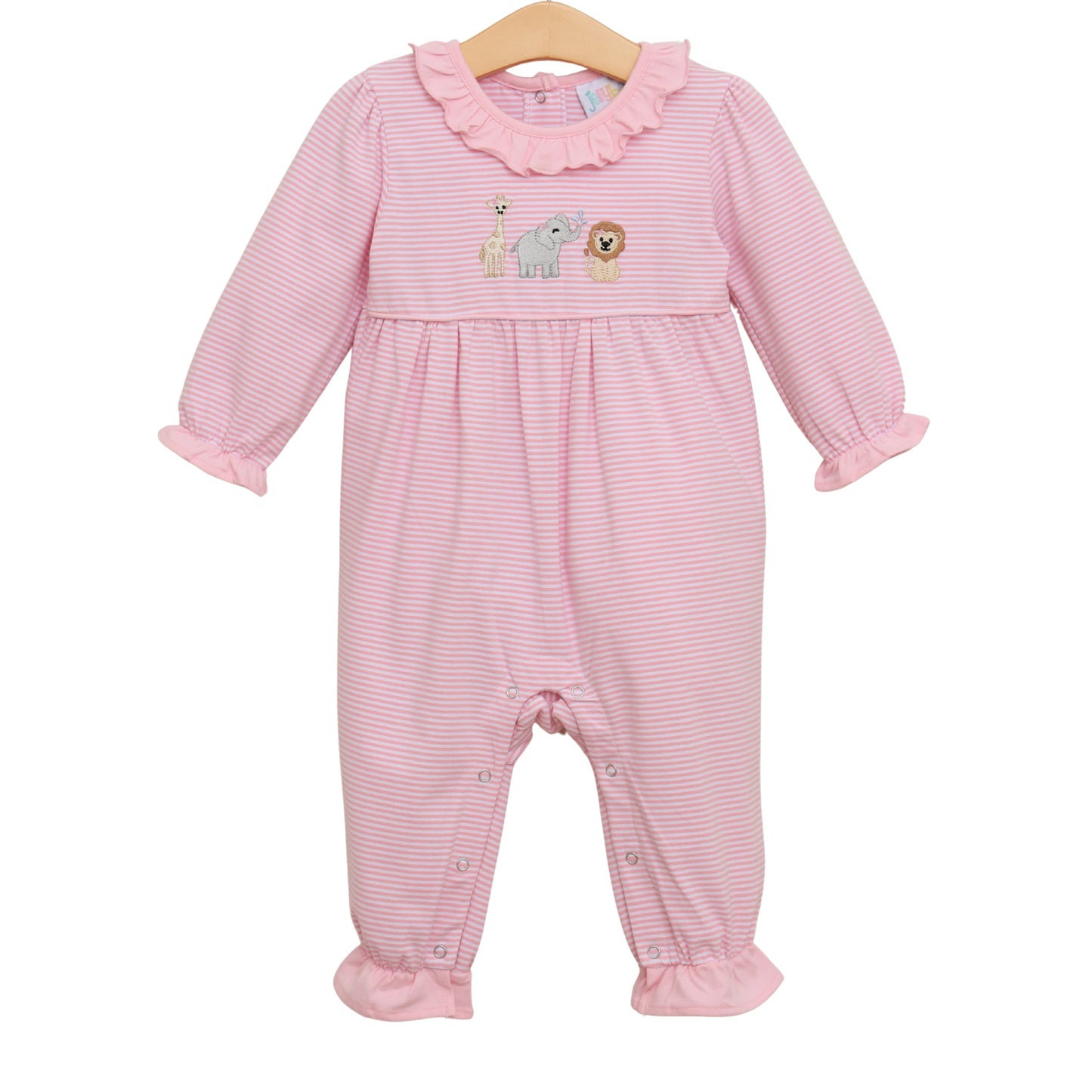 Jellybean by Smock Candy Zoo Crew Ruffle Romper
