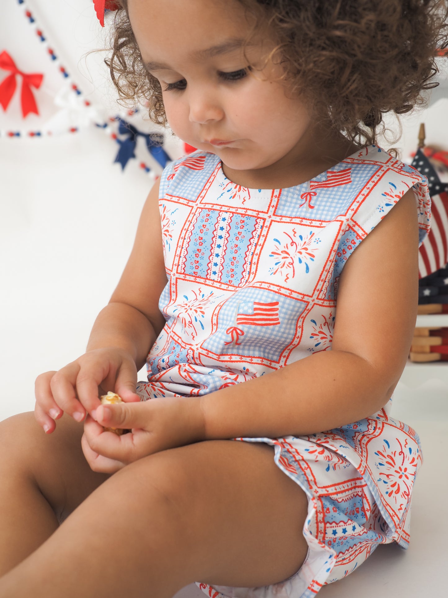 Cypress Row Patriotic Patchwork Cassidy Crossover Set